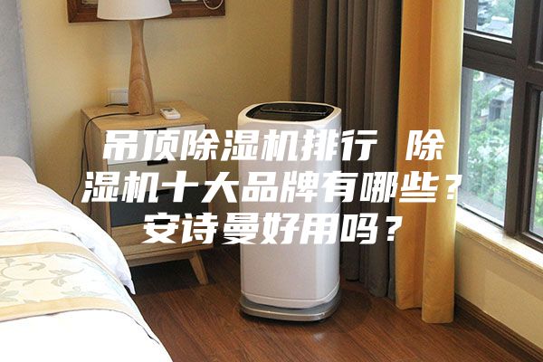 吊頂除濕機排行 除濕機十大品牌有哪些？安詩曼好用嗎？