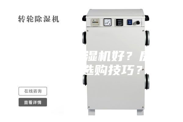 哪個品牌抽濕機好？房間除濕機選購技巧？