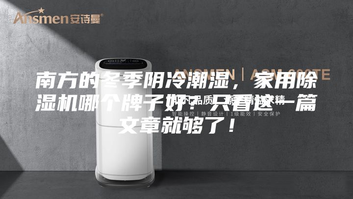 南方的冬季陰冷潮濕，家用除濕機哪個牌子好？只看這一篇文章就夠了！