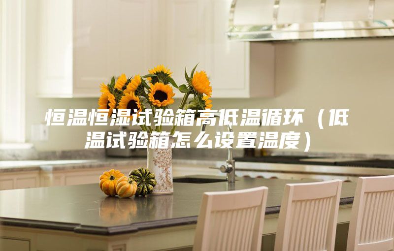 恒溫恒濕試驗箱高低溫循環(huán)（低溫試驗箱怎么設(shè)置溫度）