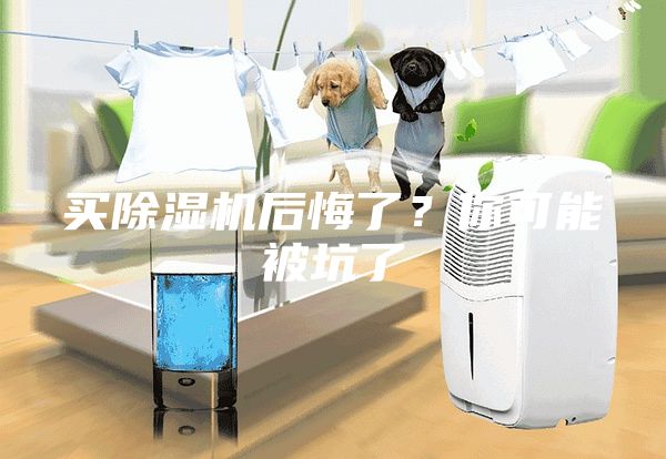 買除濕機后悔了？你可能被坑了